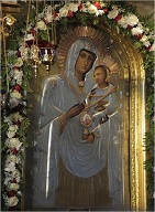 Прибытие Песчанской иконы Божией Матери в Десятинный монастырь