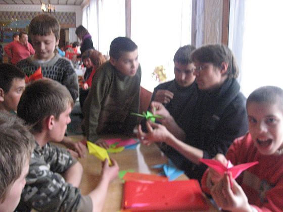 Поездка в детский дом в Бердичев