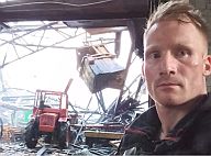Німецький пожежник Нільcон Салом кілька місяців допомагав українським рятувальникам на Харківщині