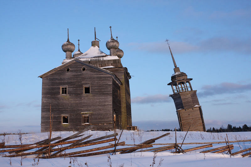 Деревянные Северные храмы купола